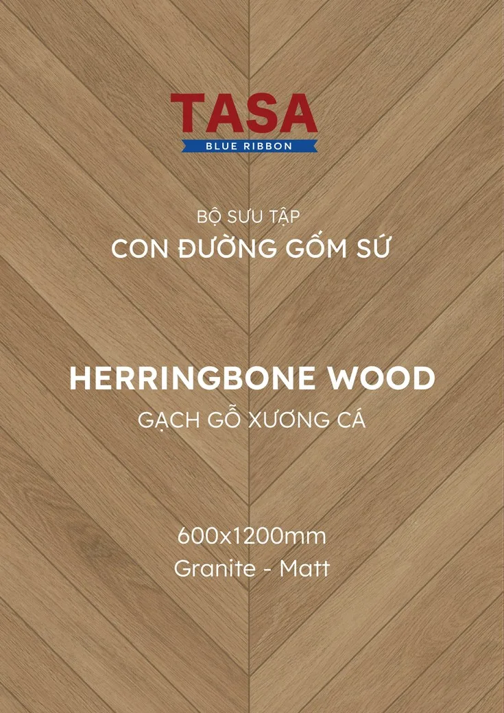 Gạch gỗ xương cá Herringbone Wood