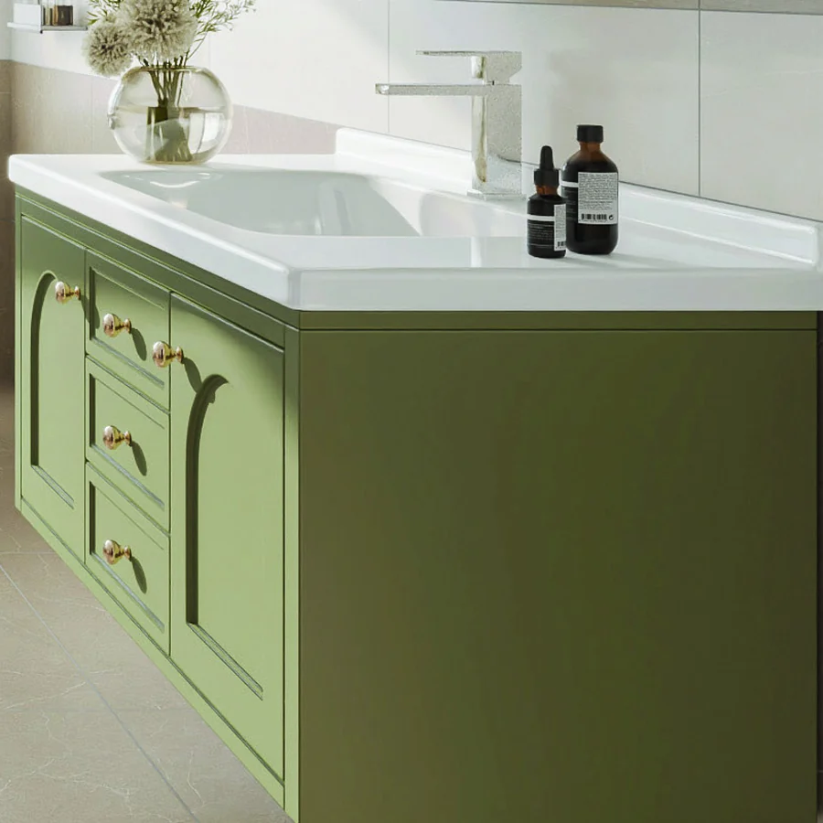 Bộ tủ chậu lavabo Seashell